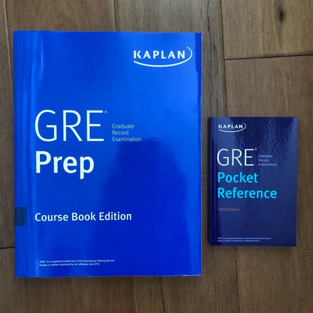NWT! KAPLAN GRE Prep Book + Pocket Reference